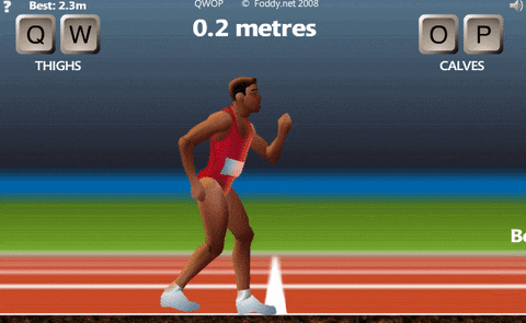 Picture of qwop game