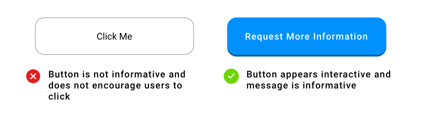 Example of accessible button