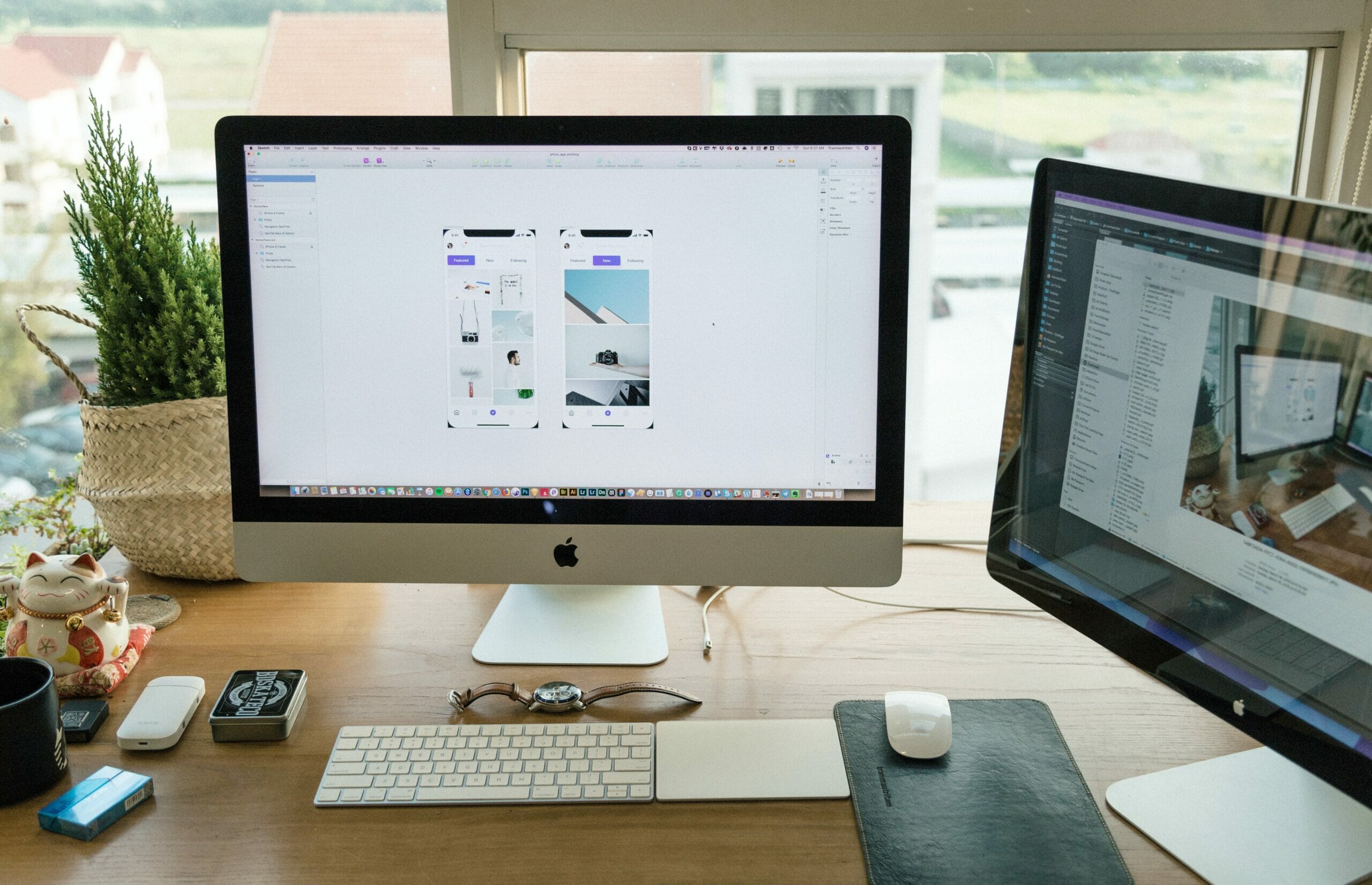 Computer with design software