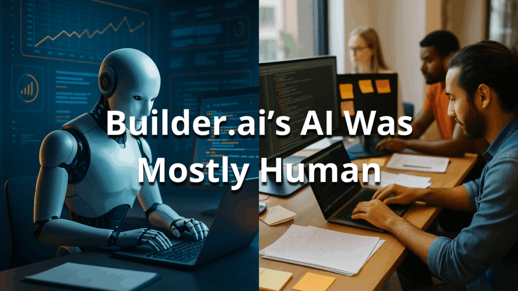Builder ai was mostly human