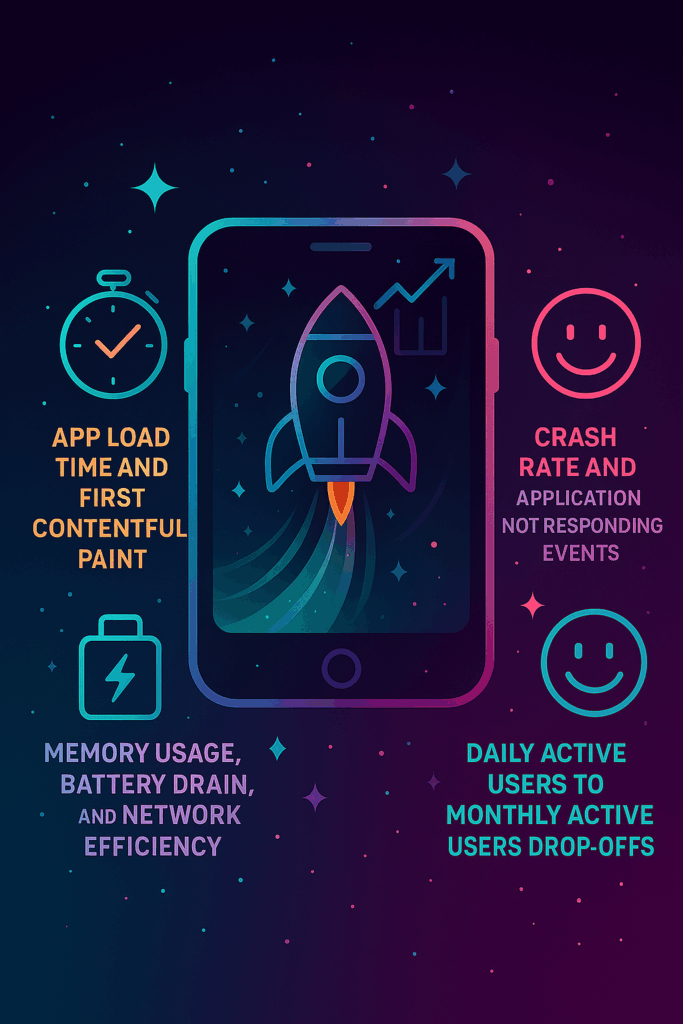 Mobile app performance metrics