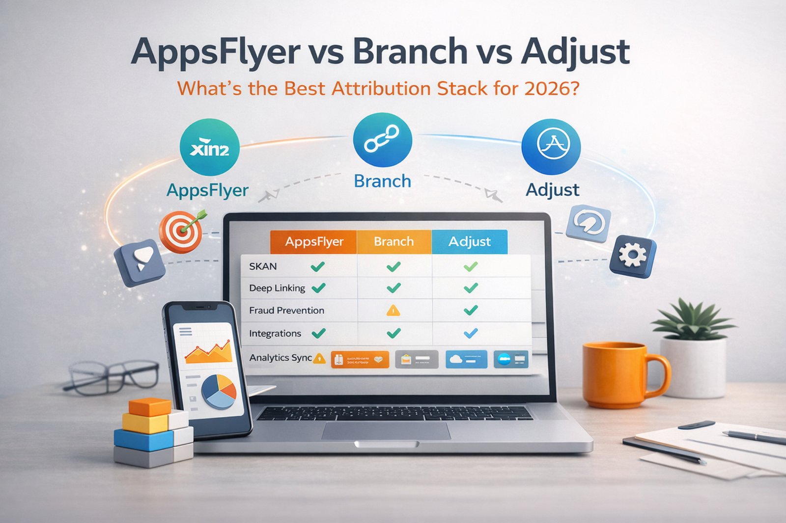 AppsFlyer vs Branch vs Adjust: What’s the Best Attribution Stack?