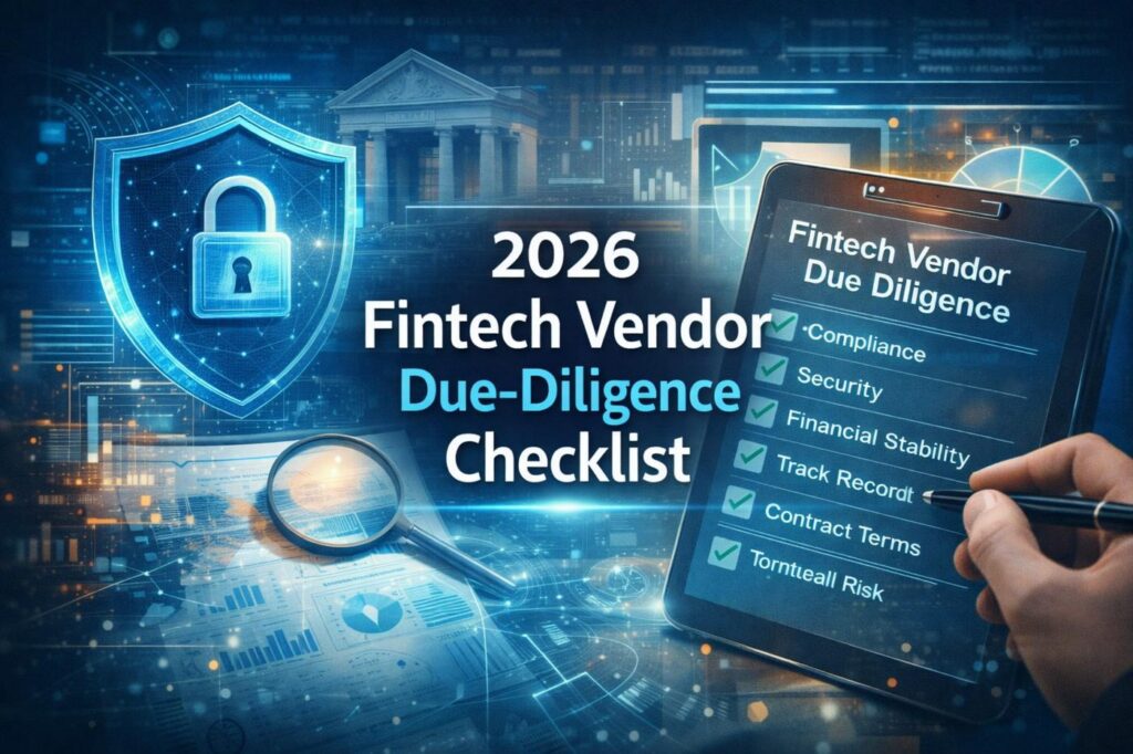fintech vendor due diligence