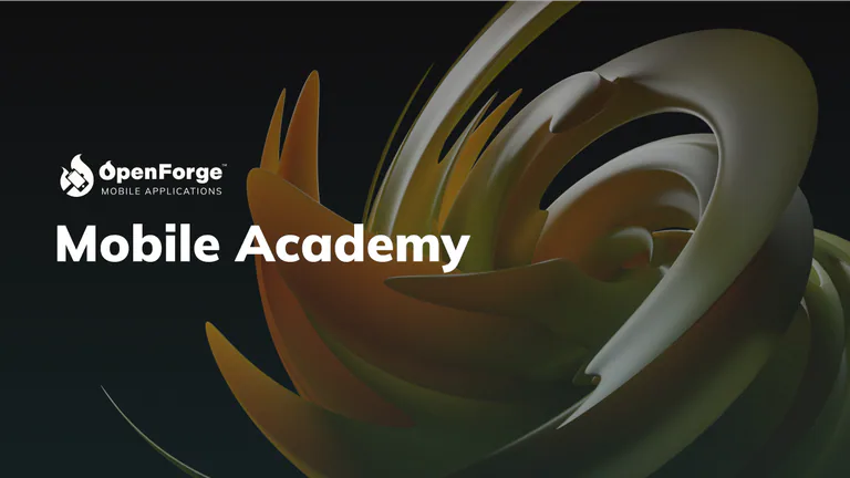 Illustration representing OpenForge's Mobile Academy learning resources