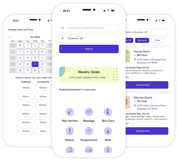 Schedulicity booking app