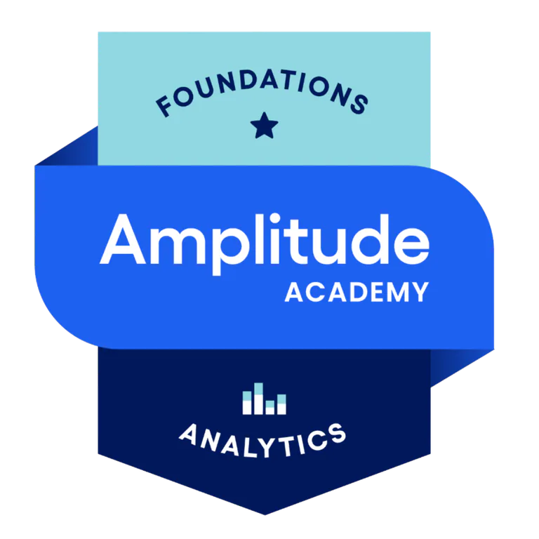 Amplitude Academy Certification Logo