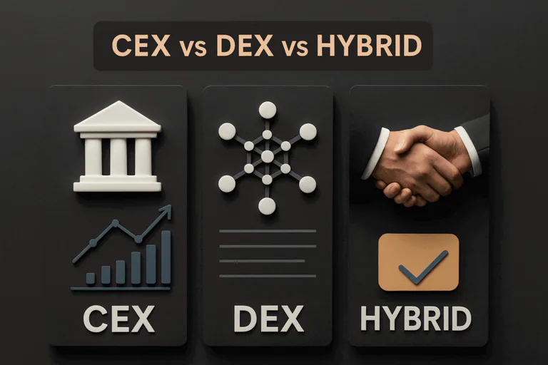 CEX-vs-DEX-vs-Hybrid