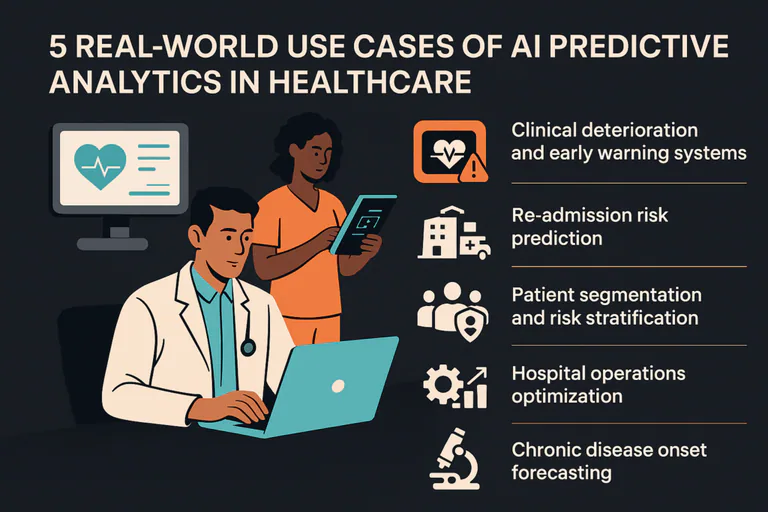 Use cases of healthcare predictive analytics