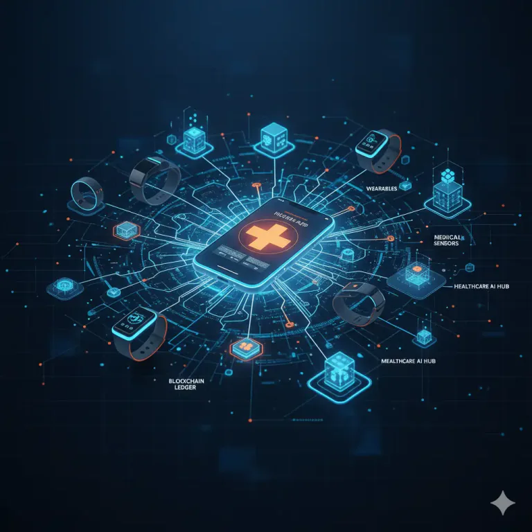 Emerging healthcare technologies such as blockchain, IoMT, and AI integration