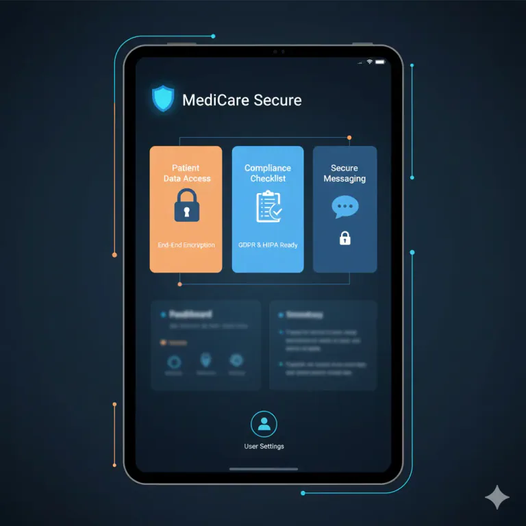 User experience and compliance in healthcare mobile app interface design