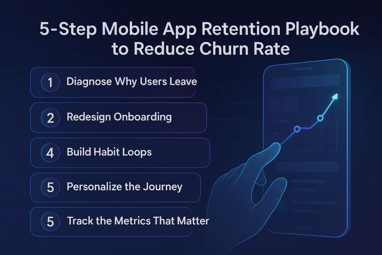 Steps for app retention playbook