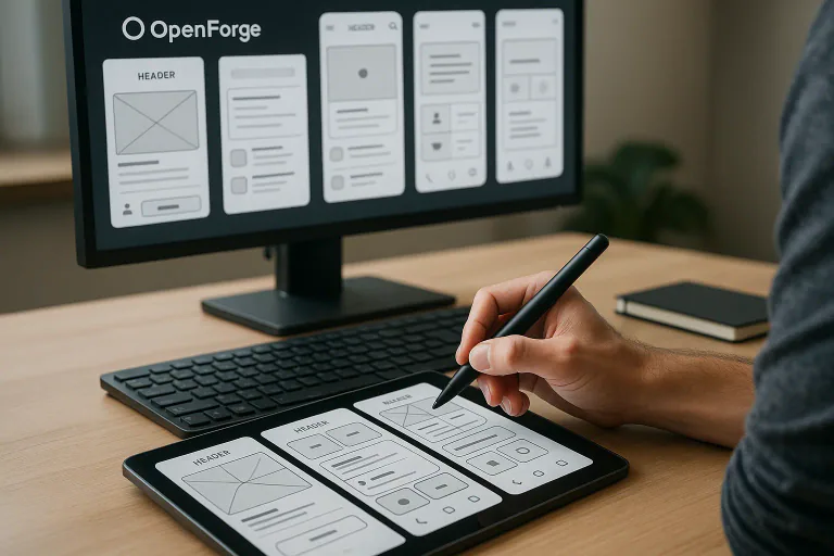 OpenForge developers testing cross-platform products