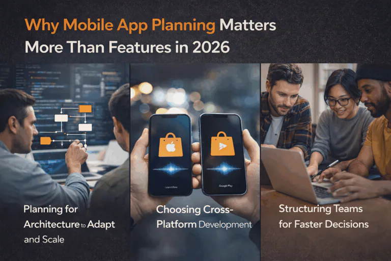 Why mobile app planning matters