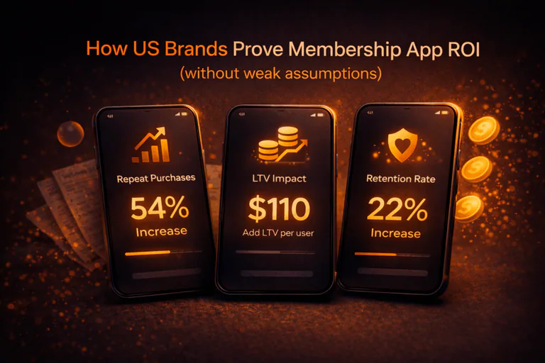 How US brands prove membership app ROI (without weak assumptions).