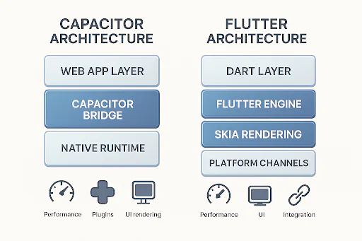 Capacitor vs. Flutter 2